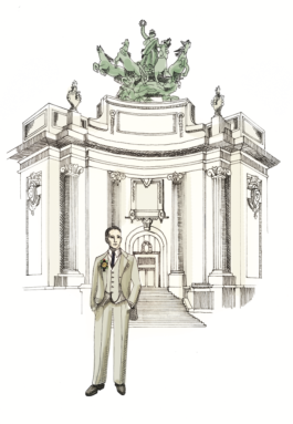 Domaine Clarence Dillon Greeting's Card