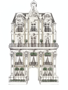 Domaine Clarence Dillon Greeting's Card