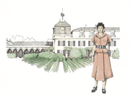 Domaine Clarence Dillon Greeting's Card