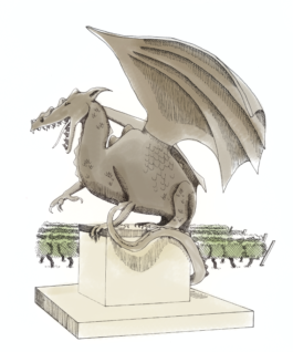 Domaine Clarence Dillon Greeting's Card